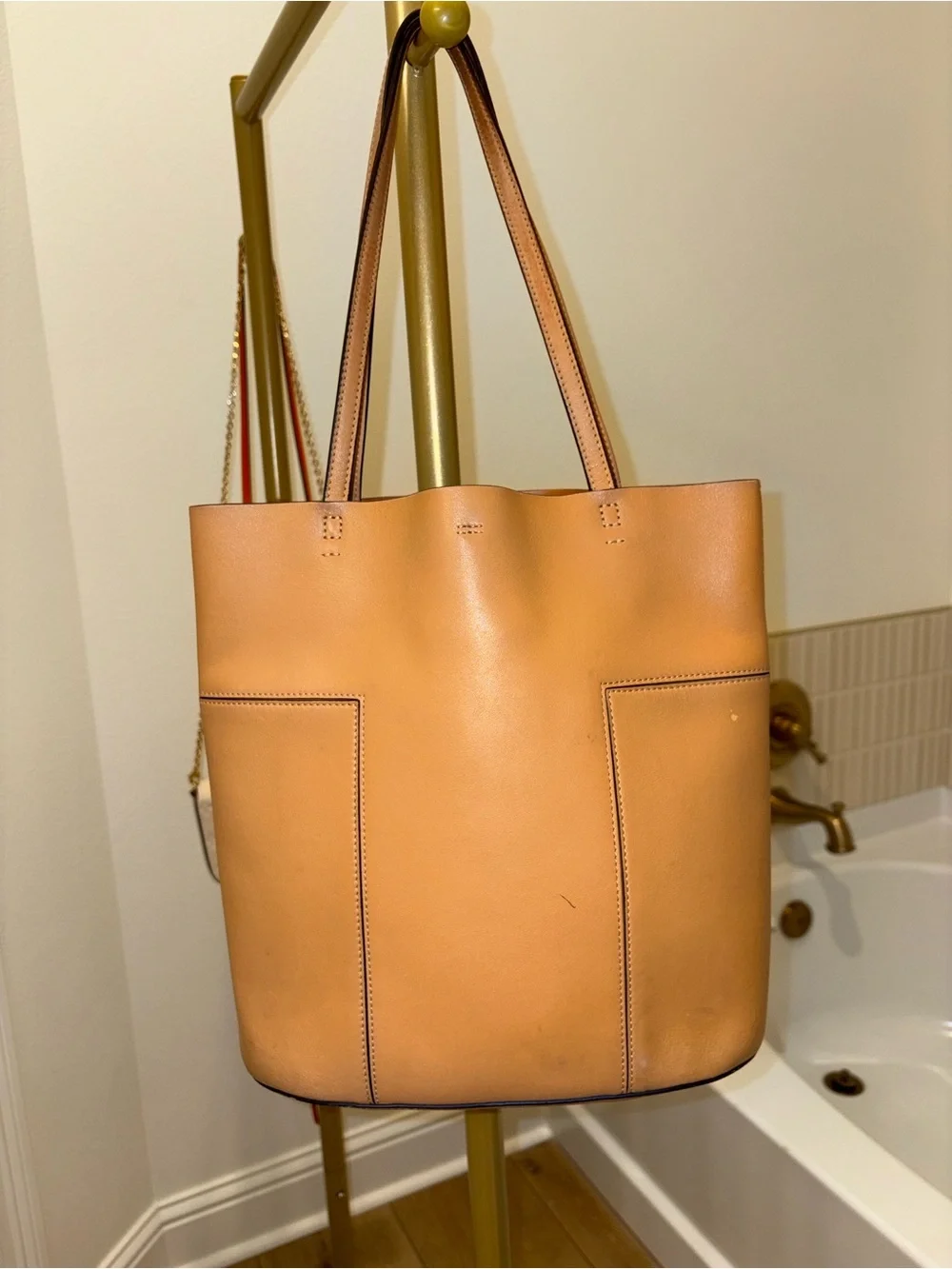 Camel Tory Burch Tote